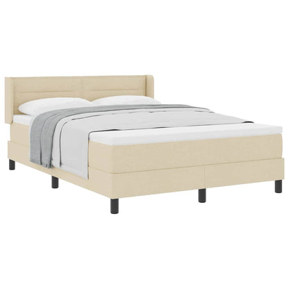 Boxspringbed met matras met matras Crème 160 x 200 cm