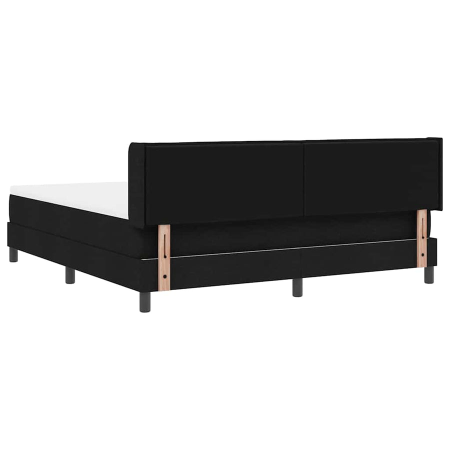 Boxspringbed met matras met matras Zwart 180 x 200 cm