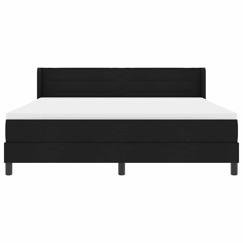 Boxspringbed met matras met matras Zwart 180 x 200 cm