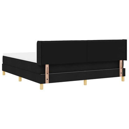 Boxspring bed Zwart en Wit en Zwart 180 x 200 cm Gaas