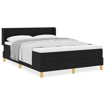 Boxspring bed met hoofdeinde Zwart 160 x 200 cm Bez polling