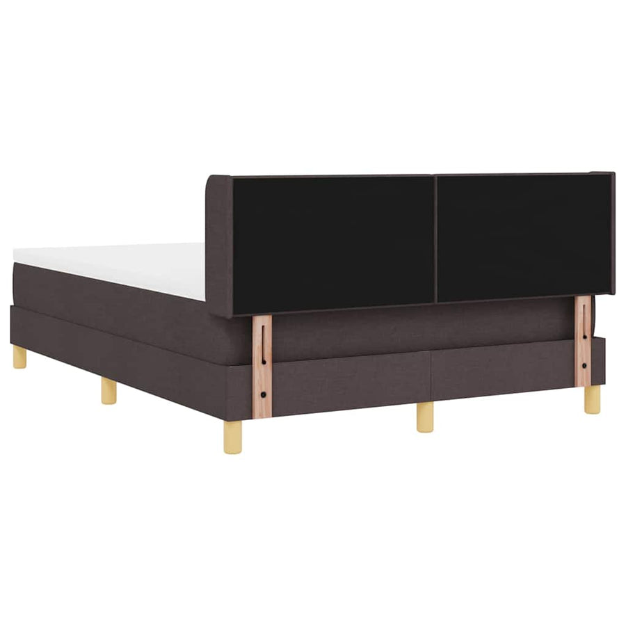 Boxspring bed Donkerbruin 160 x 200 cm Bez polling