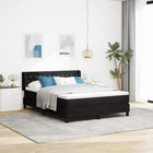 Boxspringbed zwart 200 x 160 cm fluweel