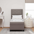 Boxspringbed 200x80 cm taupe