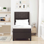 Boxspringbed 190x90 cm donkerbruin