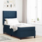 Boxspringbed 190x90 cm blauw