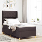 Boxspringbed 90 x 190 cm donkerbruin