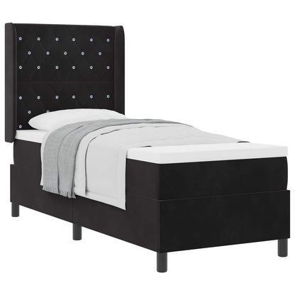 Boxspringbed met matras Zwart 80 x 200 cm Fluweel
