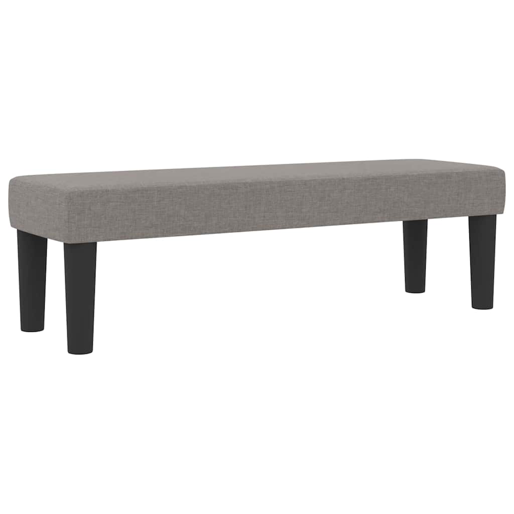 Boxspringbed met hoofdeinde Taupe 120 x 200 cm Stof