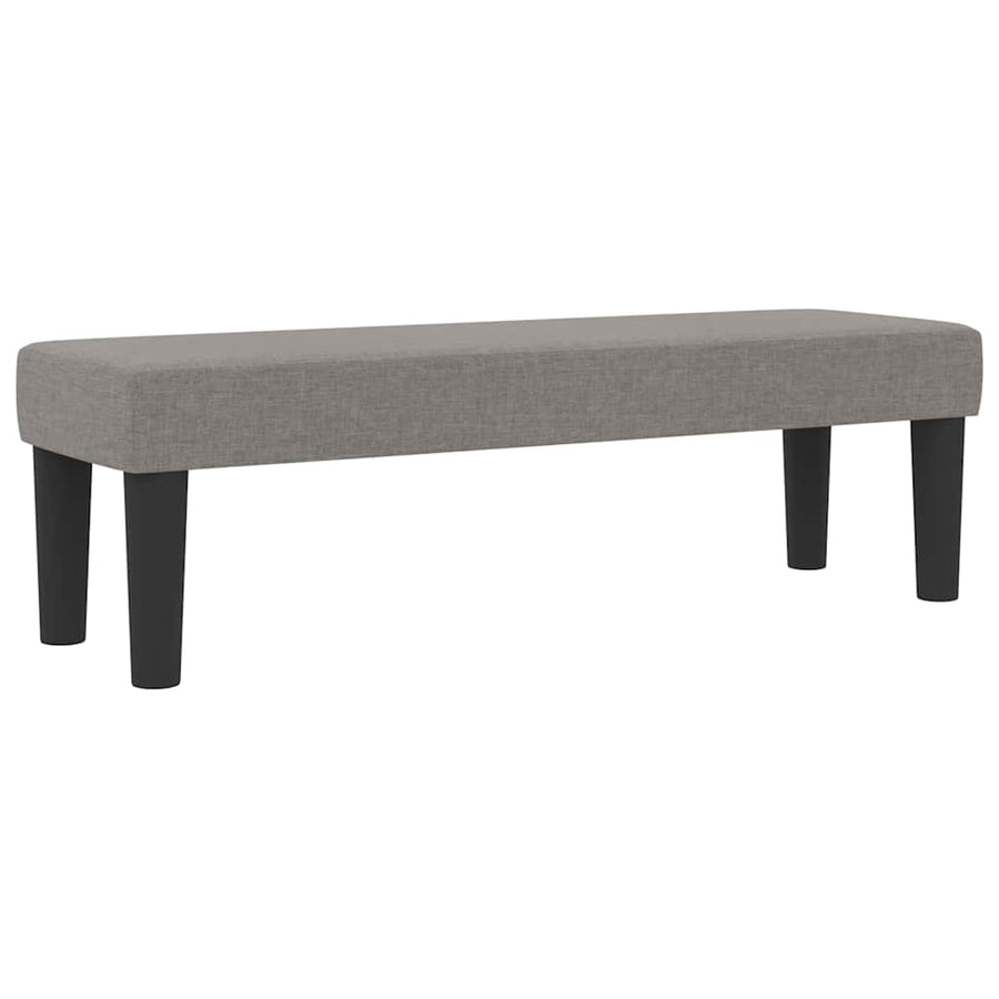 Boxspringbed met hoofdeinde Taupe 120 x 200 cm Stof