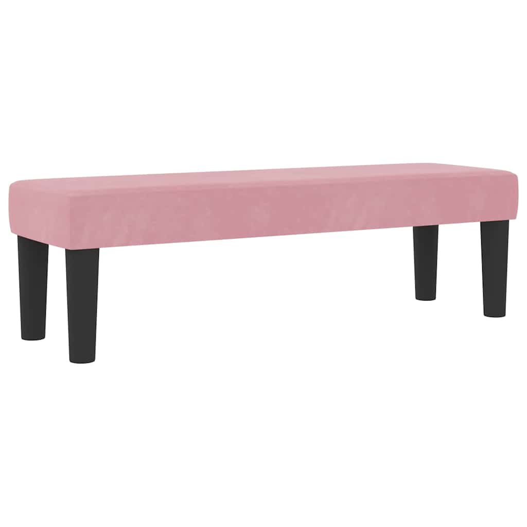 Boxspring bed met matras Roze 200 x 200 cm Fluweel