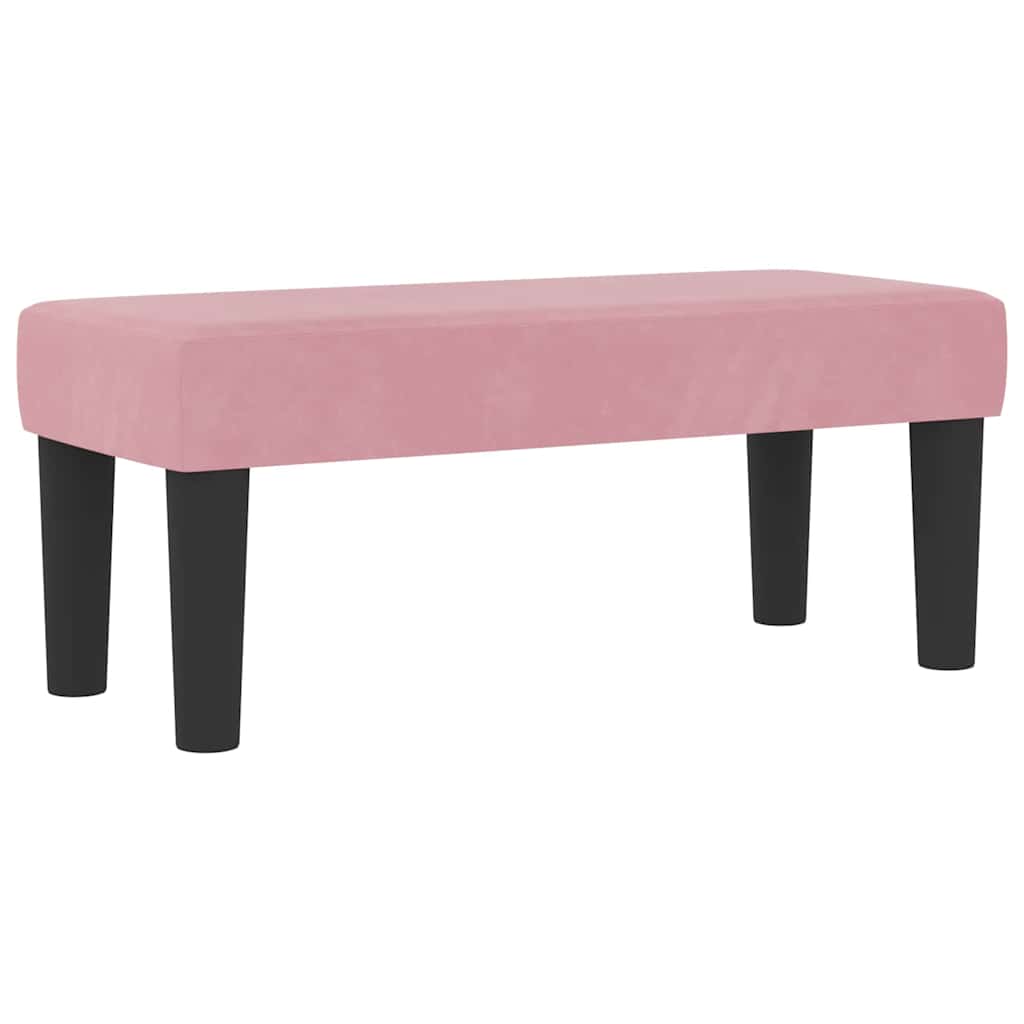 Boxspring bed met matras Roze 90 x 190 cm Fluweel