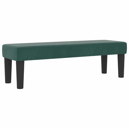 Boxspring bed met kussen Donkergroen 200 x 120 cm Fluweel