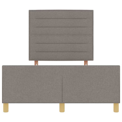 Bedframe met hoofdeinde Taupe 160 x 200 cm Stof