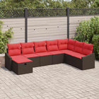 Tuin Sofa Set 8 st poly rattan