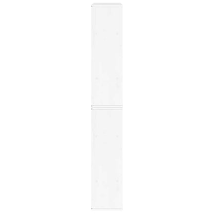 Bijzetkasten 4 st "ODDA" 40x24x79 cm massief grenenhout wit
