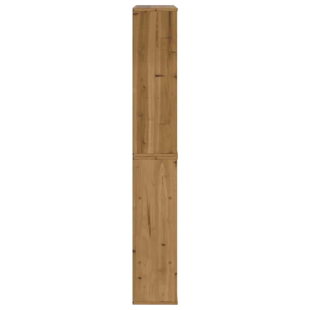 Bijzetkasten 5 st "ODDA" 40x24x79 cm massief grenenhout