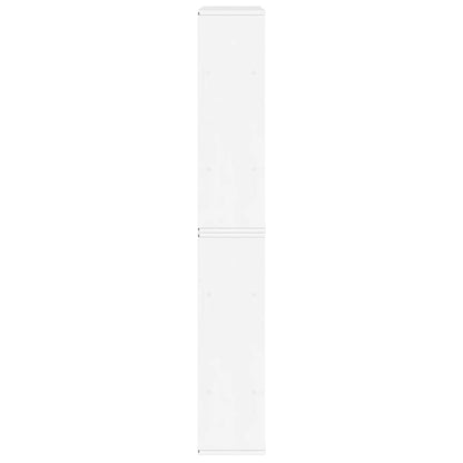 Bijzetkasten 5 st ODDA 40x24x79 cm massief grenenhout wit