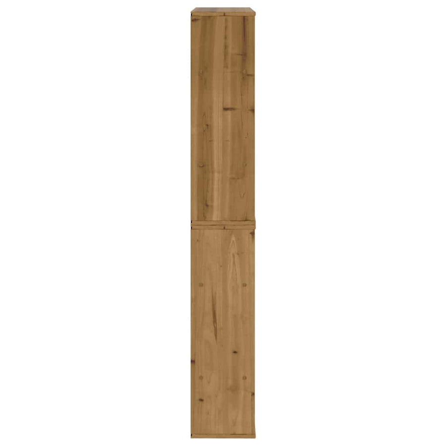 Bijzetkasten 5 st "ODDA" 40x24x79 cm massief grenenhout