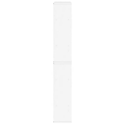 Bijzetkasten 5 st ODDA 40x24x79 cm massief grenenhout wit