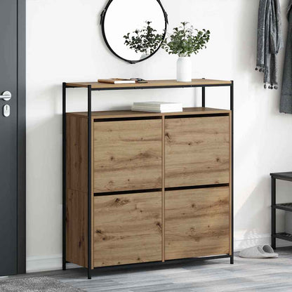 Schoenenkast Artisan Eiken 100 x 34 x 112 cm Bewerkt hout