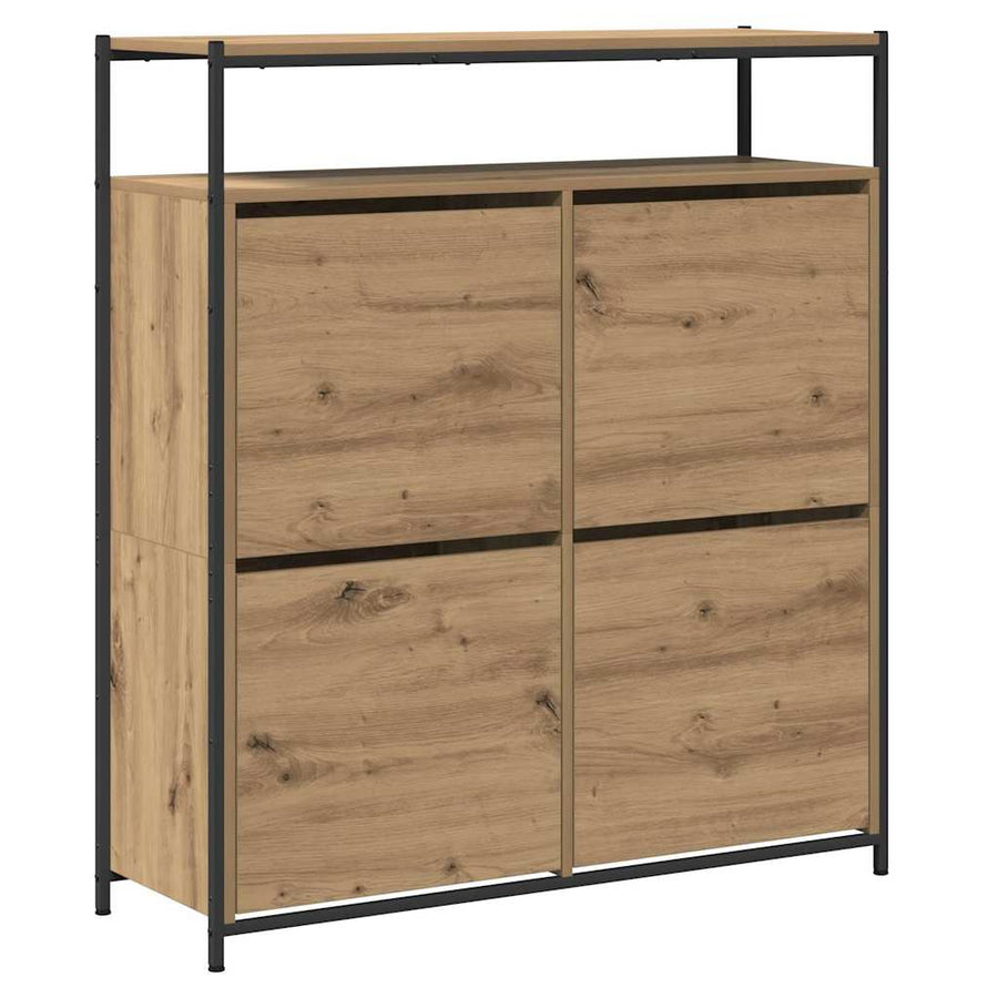 Schoenenkast Artisan Eiken 100 x 34 x 112 cm Bewerkt hout