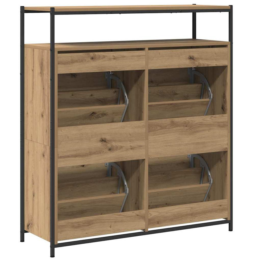 Schoenenkast Artisan Eiken 100 x 34 x 112 cm Bewerkt hout