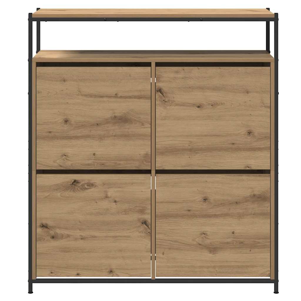 Schoenenkast Artisan Eiken 100 x 34 x 112 cm Bewerkt hout