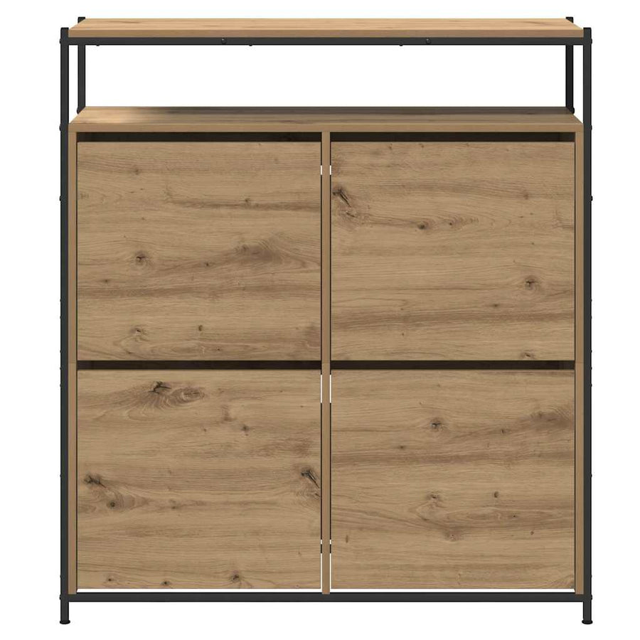 Schoenenkast Artisan Eiken 100 x 34 x 112 cm Bewerkt hout