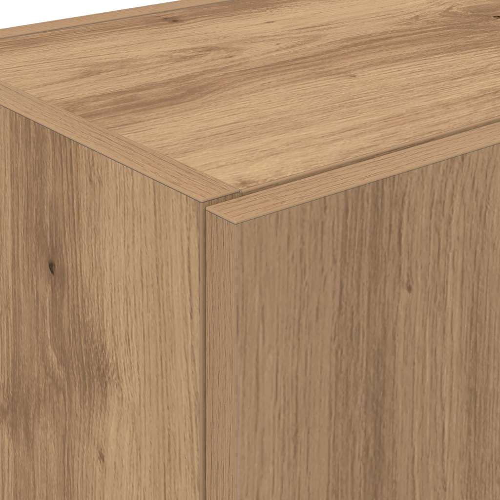 Keukenbuffet met plank 2 pcs Artisan Eiken 60 x 50 x 180 cm