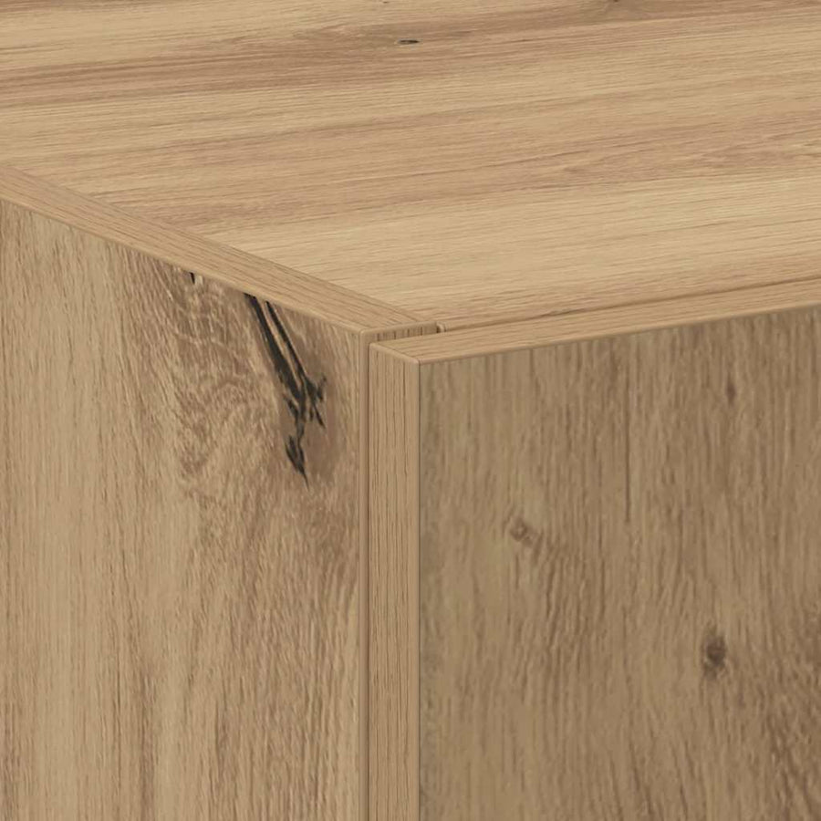 Kantoorkast Artisan Eiken 70 x 32 x 77.5 cm Bewerkt hout