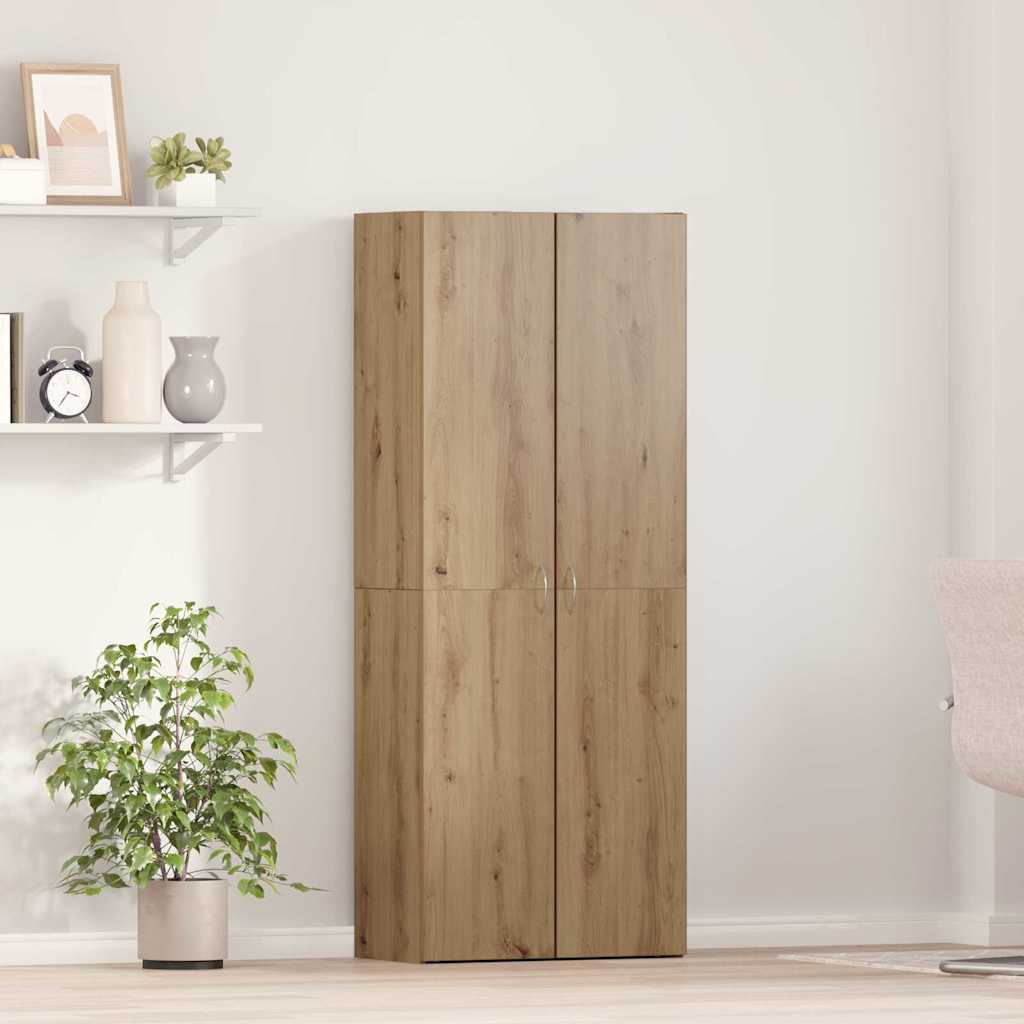 Kantoorkast Artisan Eiken 70 x 32 x 77.5 cm Bewerkt hout