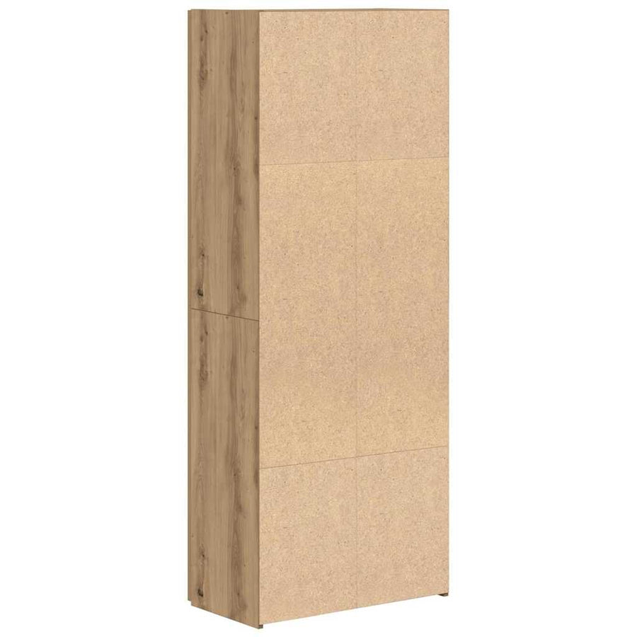 Kantoorkast Artisan Eiken 70 x 32 x 77.5 cm Bewerkt hout