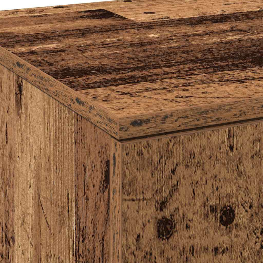Hoogboard Oud Hout 80 x 35 x 180 cm Bewerkt hout