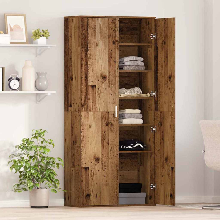 Hoogboard Oud Hout 80 x 35 x 180 cm Bewerkt hout