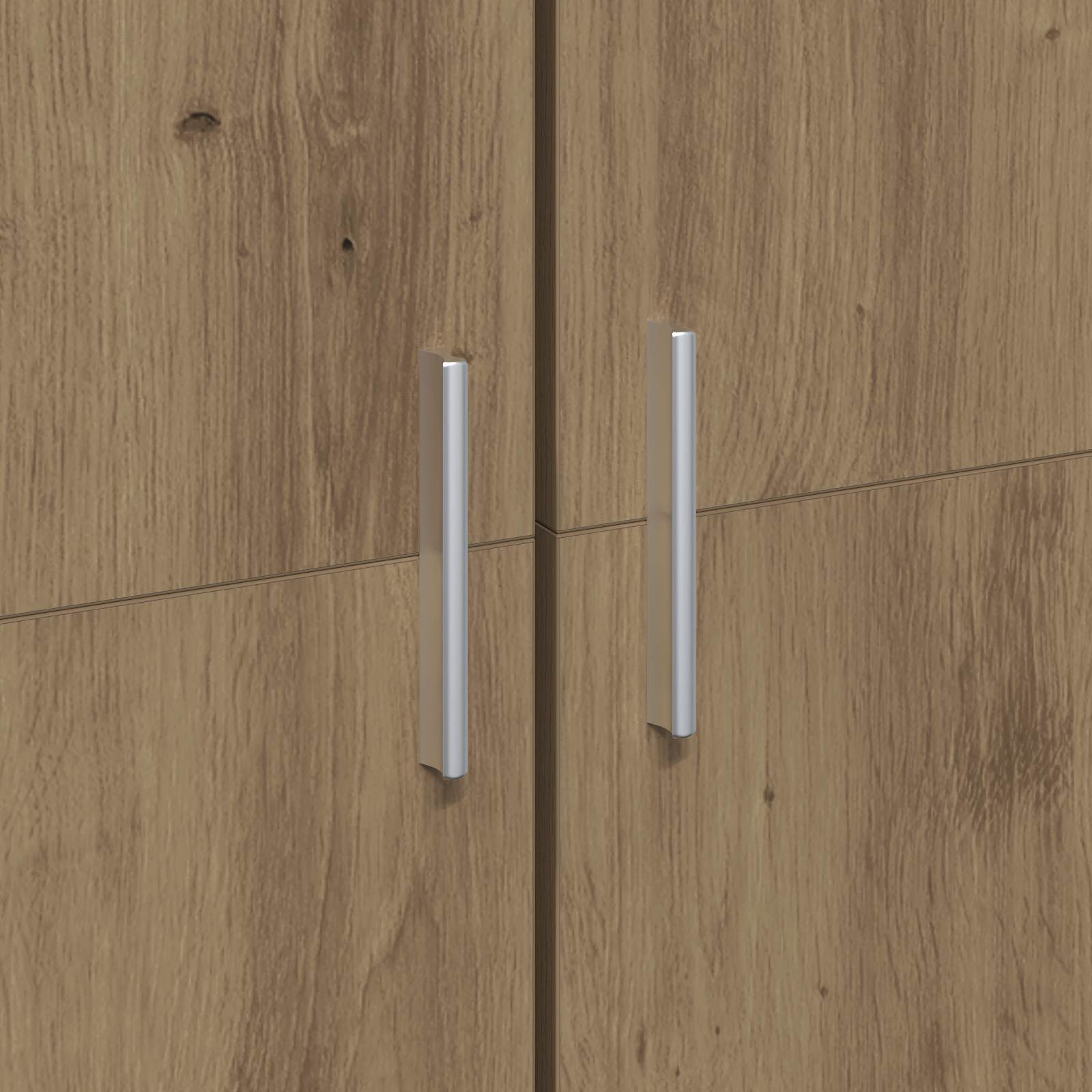 Hoge kast 70 x 33.5 x 180 cm Bewerkt hout Artisan Eiken