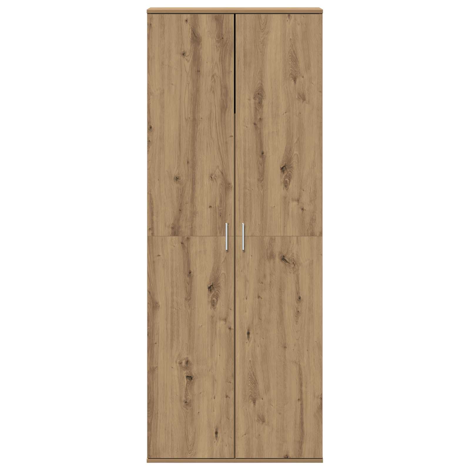 Hoge kast 70 x 33.5 x 180 cm Bewerkt hout Artisan Eiken