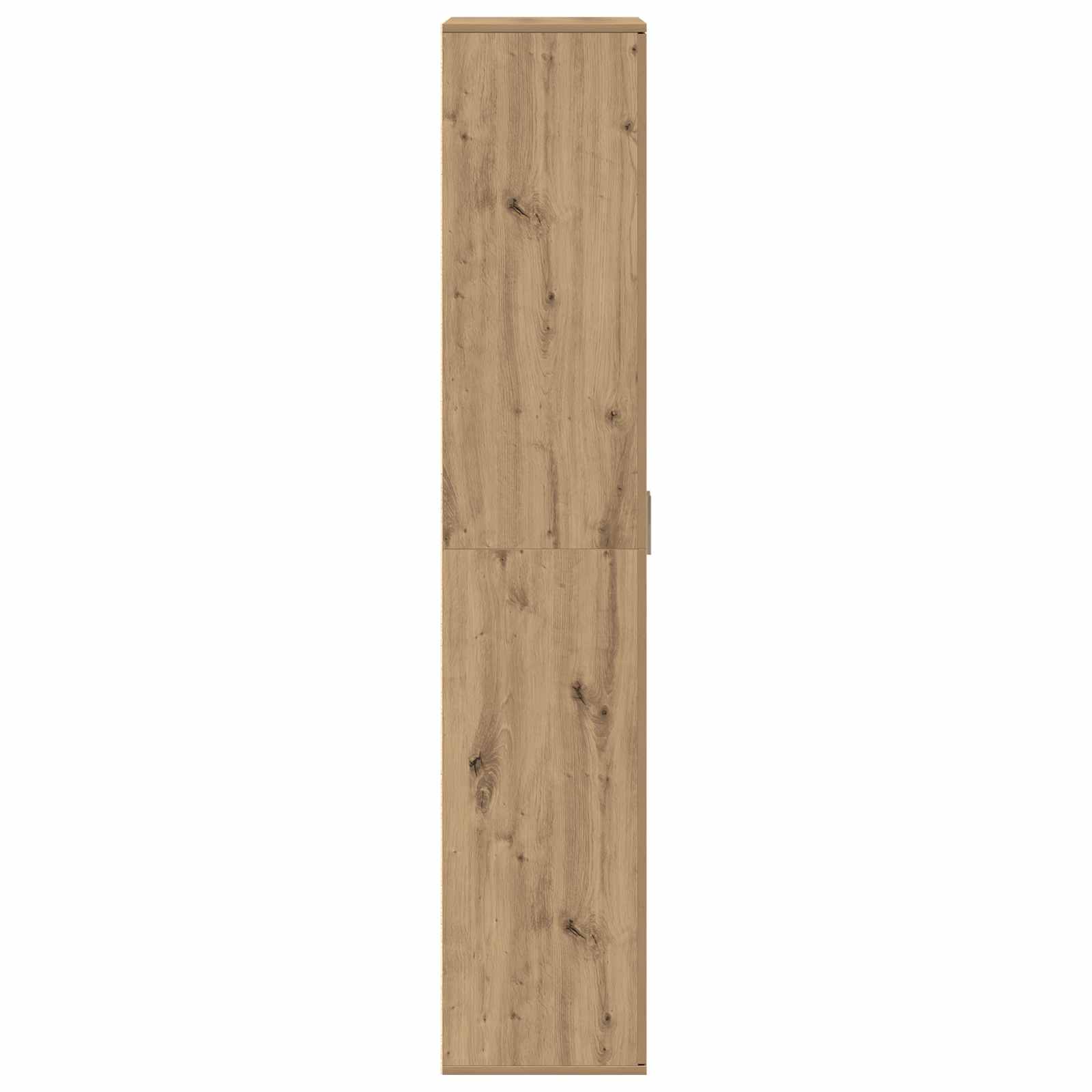 Hoge kast 70 x 33.5 x 180 cm Bewerkt hout Artisan Eiken