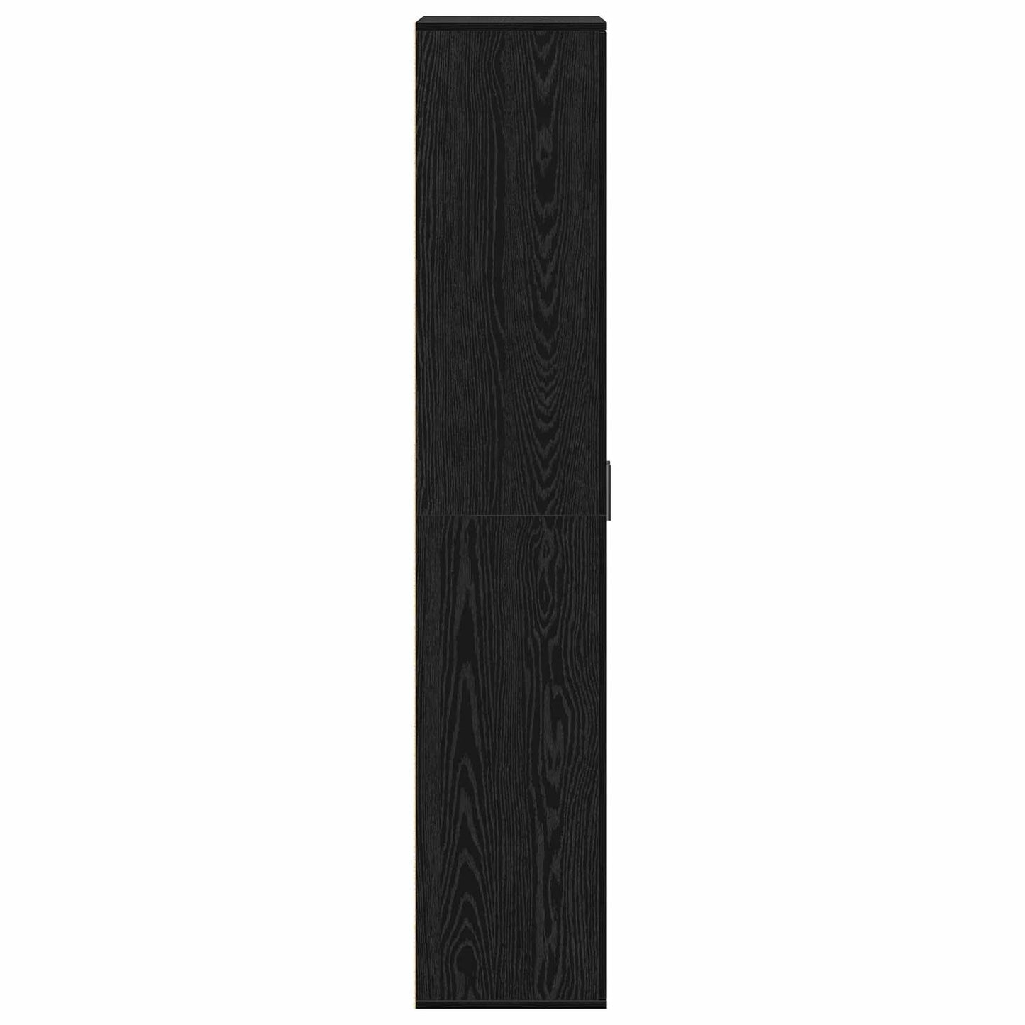 Hoge kast Zwart Eiken 70 x 33.5 x 180 cm Bewerkt hout