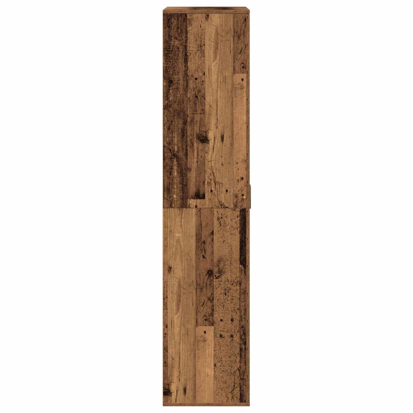 Highboard met plank Oud Hout 80 x 39 x 178 cm Bewerkt hout