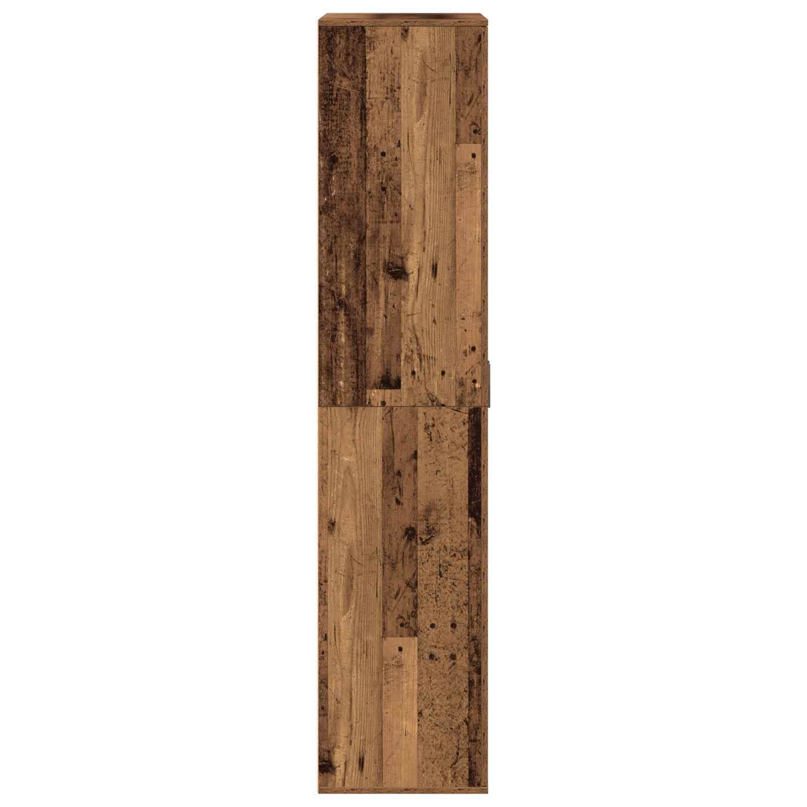 Highboard met plank Oud Hout 80 x 39 x 178 cm Bewerkt hout
