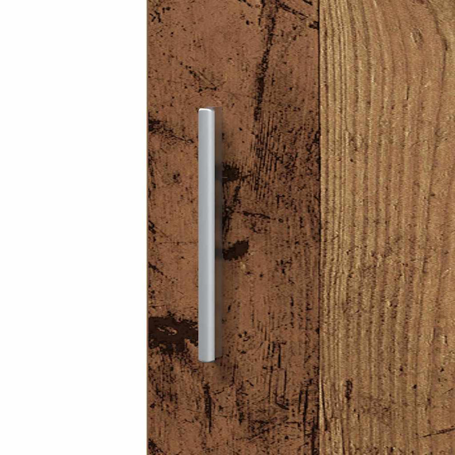 Hoge kast 2 pcs Oudhout 30 x 42,5 x 185 cm