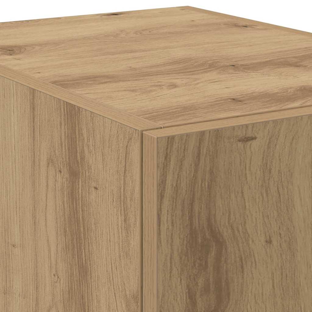 Hoge kast 2 pcs Artisan Eiken 30 x 42,5 x 185 cm