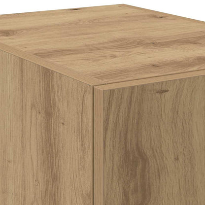 Hoge kast 2 pcs Artisan Eiken 30 x 42,5 x 185 cm