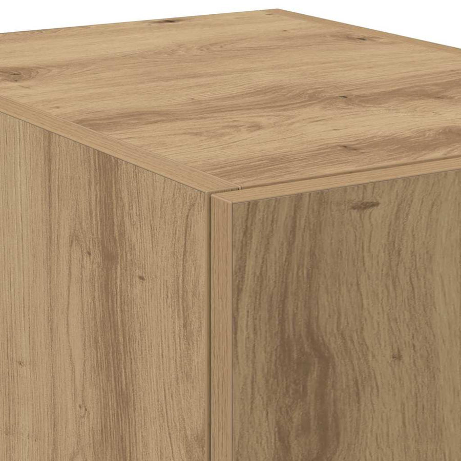 Hoge kast 2 pcs Artisan Eiken 30 x 42,5 x 185 cm