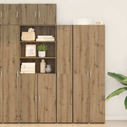 Hoge kast 30x42,5x185 cm artisan eiken