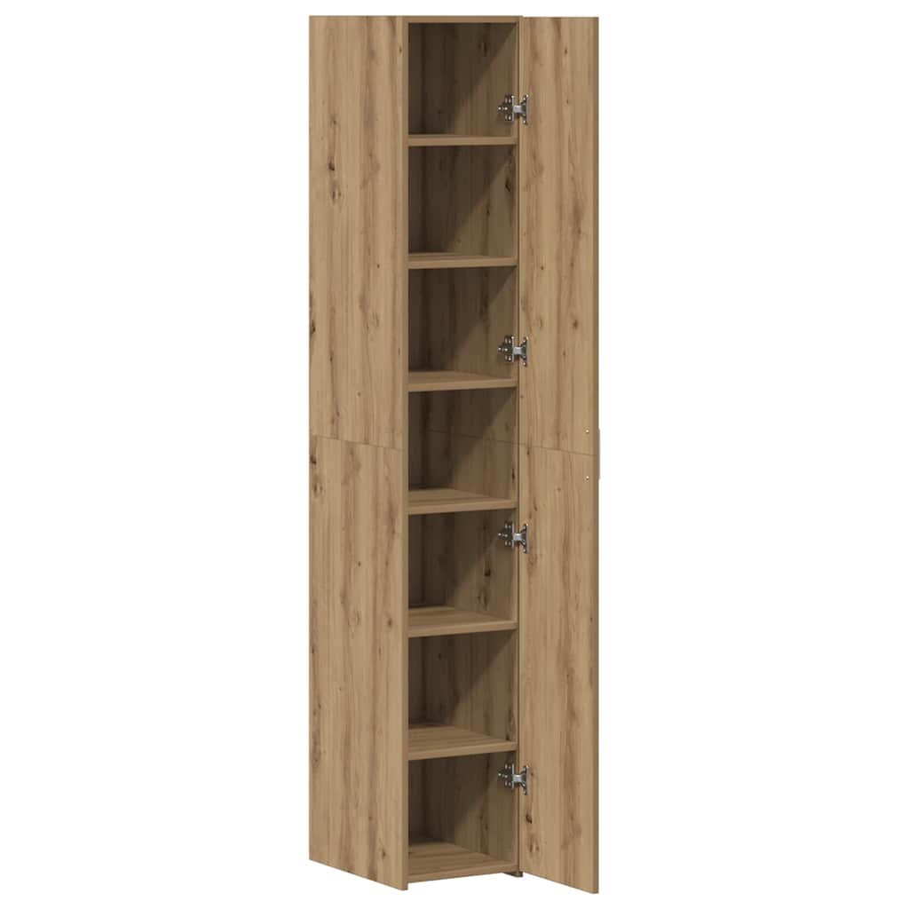 Hoge kast 2 pcs Artisan Eiken 30 x 42,5 x 185 cm