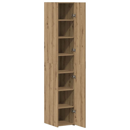 Hoge kast 2 pcs Artisan Eiken 30 x 42,5 x 185 cm