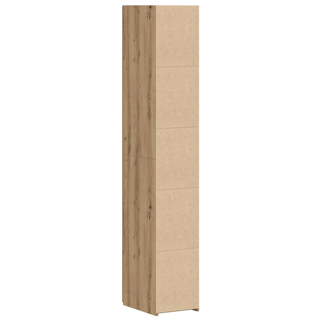 Hoge kast 2 pcs Artisan Eiken 30 x 42,5 x 185 cm