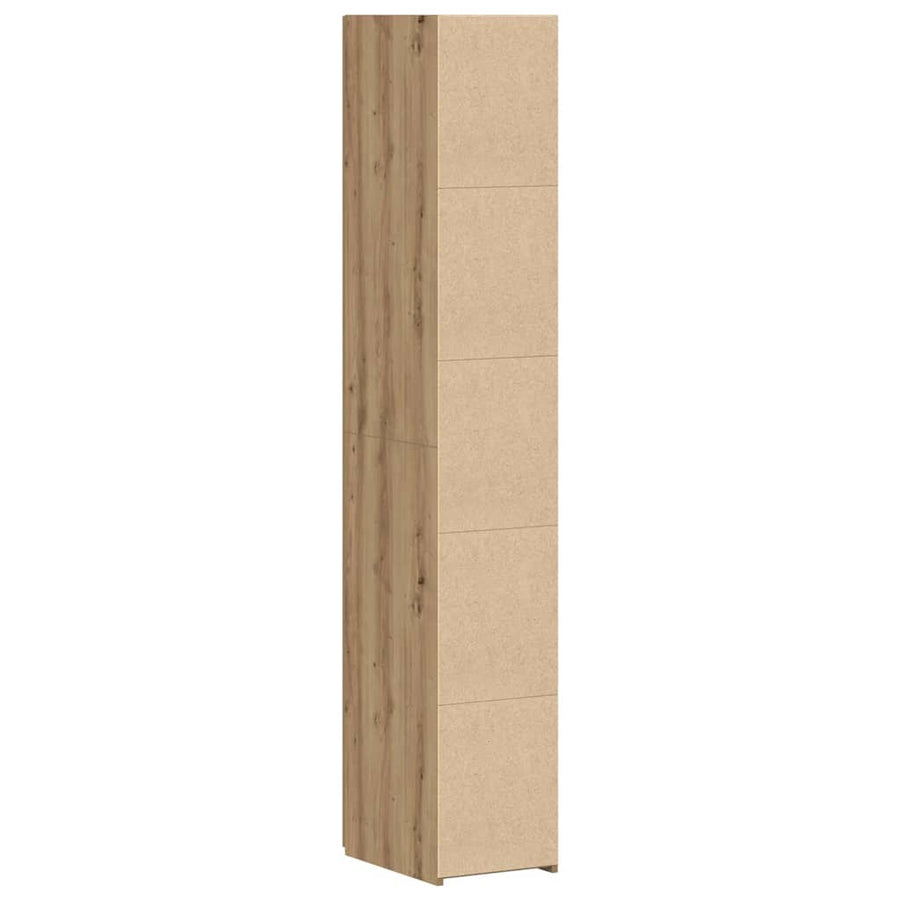 Hoge kast 2 pcs Artisan Eiken 30 x 42,5 x 185 cm